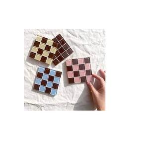 Personalized Mosaic <b>Drink</b> <b>Coasters</b> Gold Rim Agate Slice <b>coaster</b> Set and Customized Size Cheap Price Handmade - Product Image 3