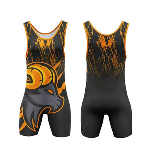 Singlet de lutte pour hommes par sublimation Singlet de lutte pour hommes Nouvel arrivage personnalisé de sublimation Spandex Singlet de lutte pour hommes - Product Image 1