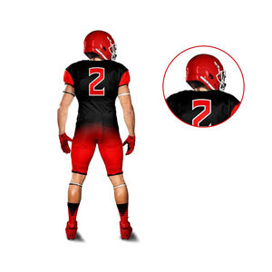 Personalizable Uniforme de Fútbol Americano Transpirable Equipo Spandex Jersey Diseño Impreso Sublimación Imprimir Camisas/Tops para Uso Deportivo - Product Image 6