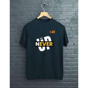 เสื้อยืดผ้าฝ้าย100% ทรงพอดีตัวเสื้อยืดลำลองสำหรับบุรุษสไตล์ตะวันตกที่ดีที่สุดปกติคุณภาพสูง - Product Image 1