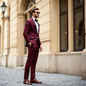 トップデザイナータキシードジャケットベストパンツメンズスーツ<span class=keywords><strong>3</strong></span>ピースウェディングスーツフォーマルビジネスプロフェッショナル用プロムウェアメンズスーツ - Product Image 5