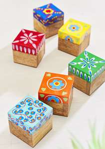 Dice Box stores love for dice and each other Hot Selling Gifts & Crafts Wooden Boxes <b>Wall</b> <b>Signs</b> Made In India - Product Image 2