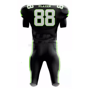 High Quality American Football Uniform Team Wear Durable Polyester Breathable Customized Color Logo Customized Size OEM Service - Product Image 3