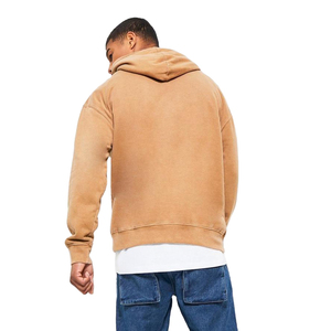 Sudaderas con capucha Vintage de invierno de calidad de marca 2 uds liso teñido 100% algodón elegante estilo Retro calidad Superior servicio OEM - Product Image 5