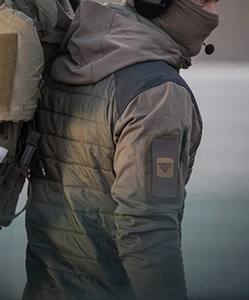 Veste Softshell pour hommes vente en gros vestes de neige d'hiver OEM coupe-vent à capuche fabricant de vestes de pluie - Product Image 6