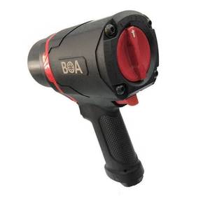OEM 3/4 Inch HY1361A Model Twin Hammer Pneumatic Wrench Air Impact Tool Ergonomic Composite Grip <b>Push</b> <b>Button</b> <b>Switch</b> 1800 FT-LB - Product Image 2