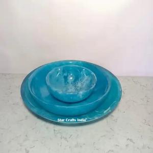 ชามใส่ผลไม้ประดับโบราณ2025งานฝีมือชามตกแต่งงานแต่งงานสินค้าอินเดีย - Product Image 6