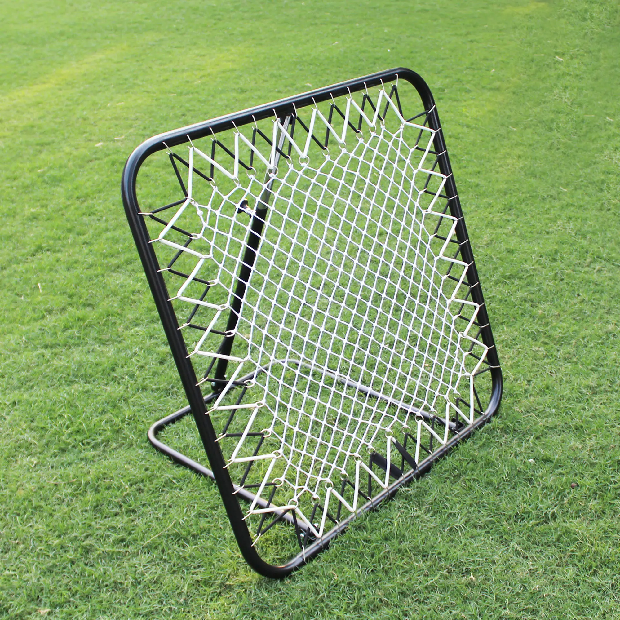 Pepup Pro Soccer Rebounder / Tchoukball mit PP-Netz, Fluss stahl, Fußball Fußball Sport training Reflex 88x88 cm