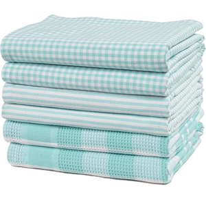 Serviettes de cuisine en coton tissé écologique jetables à séchage rapide absorbant l'eau marque ORCHID d'Inde - Product Image 2