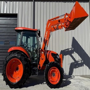 Tracteurs Kubota M7060 d'occasion pour la préparation des champs agricoles, la plantation, le labourage et la récolte, haute performance disponible. - Product Image 3