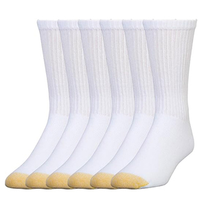 Calcetines deportivos transpirables de tela de poliéster para correr, calcetines deportivos cálidos de estilo liso para invierno - Product Image 1