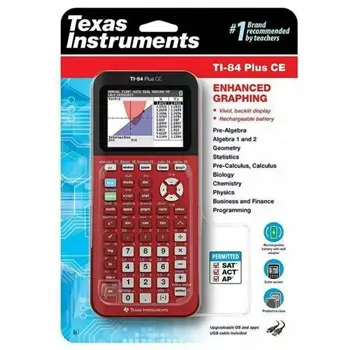 Standard Quality Bulk Selling Texas Instruments TI-84 Plus CE Colors Graphings Calculator With Complete Accessories