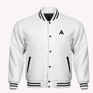 Chaqueta Universitaria Informal al por Mayor para Hombre y Mujer, Chaqueta Bomber de Béisbol con Servicio OEM para Invierno - Product Image 3