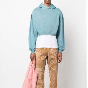 Sudadera Corta con Capucha al Por Mayor, con Tela Suave y Ajuste Elegante para Uso Diario Informal, Sudadera Corta Básica - Product Image 4