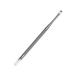 Outils professionnels de soin des ongles, manucure, pousse-cuticules double tête en acier inoxydable, réutilisable, haute qualité, fabricant Pakistan. - Product Image 2
