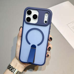 Funda con Soporte Magnético para iPhone 17 Air, Color Azul - Product Image 1