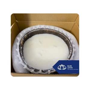 Bougie à la noix de coco BEST SELLING, utilisée pour l'éclairage d'ambiance, la création d'ambiance et la décoration de table, pour le marché d'exportation du Vietnam - Product Image 1