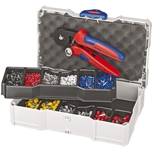 KNIPEX Systainer Cable Management Accessory 1251 Piece Wire End Ferrule Assortment 0.50-10.00 Mm Crimping Pliers - Product Image 1