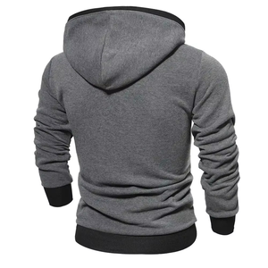 Sudadera con capucha gris de alta calidad con un diseño moderno para uso diario, perfecta para salidas Casuales - Product Image 2
