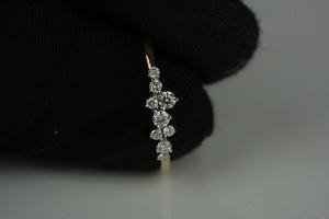 Anillo de moissanita de diamante cultivado en laboratorio Premium corte redondo VS1 claridad IGI SGL certificado Oro rosa oro plata vendedor al por mayor a granel - Product Image 4