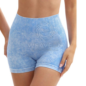 Shorts de sport pour femmes à taille haute, respirants, froncés, sans couture, pour soulever les fesses, yoga, fitness, pour l'entraînement quotidien à la salle de sport - Product Image 2