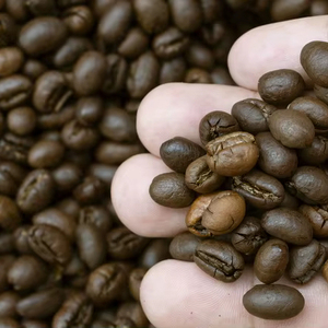 Grains de café Arabica et Robusta torréfiés verts à vendre - Product Image 1
