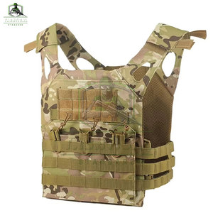 Gilet tactique respirant et confortable avec logo personnalisé, en nylon/polyester, équipement de haute qualité - Product Image 6