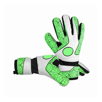Gants de gardien de but de football professionnels en cuir pleine fleur de haute qualité fabriqués au Pakistan 2024 pour hommes, personnalisables