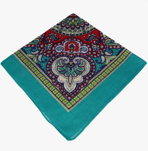 Foulard carré en soie de luxe pour femme, impression numérique, design de logo personnalisé, vente en gros, marque de luxe - Product Image 5