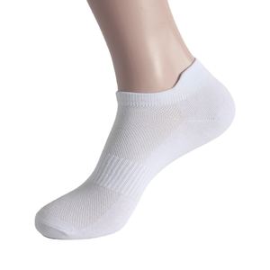 En Stock Bon 100% Solide Couleur Hommes Femmes Personnalisé Maille Respirabilité Coton 2 Taille Grand Sport Court Cheville Chaussettes - Product Image 6