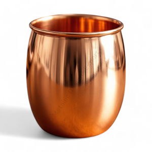 Gobelet en cuivre élégant verres isolés durables en verre artisanal pour la maison et le bar respectueux de l'environnement - Product Image 5