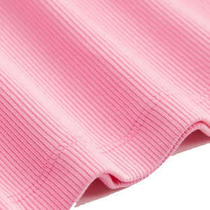 Women <b>Light</b> Pink Colour Ribbed Material Sleeveless Tank Top for Sale Women Stylish Summer Vests in <b>Cheap</b> Rates - Product Image 5