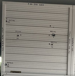 BALISHUT INDUSTRIAL BULLET RESISTANT BALLISTIC <b>SHUTTERS</b> FB4 LEVEL for HALL WAREHOUSE HOTEL APPLICATIONS - Product Image 2