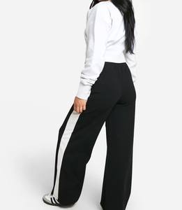 Pantalones de chándal de moda para mujer, pantalones de chándal holgados modernos con bolsillos, aspecto cómodo, ajuste elástico, tela ligera ecológica - Product Image 2