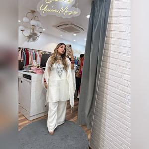 Stylish arrival multi color micro ethnic ensemble featuring resham work <b>detail</b> and fancy dupatta 2025 collection - Product Image 4