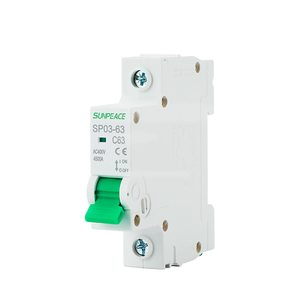 Dc 1 2 3 4 cực MCB 6A 10A 12A 15A 16A 20A 25A 30A 32A 40A 45A 50A 60A 63A đơn ba giai đoạn thu nhỏ ngắt mạch - Product Image 1