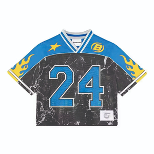 2025 été dernière conception hommes Sublimation maille Boxy Football Jersey 220gsm 100% Polyester Football chemises Football Football Jersey - Product Image 3