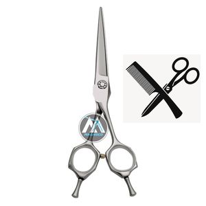 Toilettage professionnel pour chiens 6.5 pouces ciseaux droits lame en acier inoxydable outil de coupe de cheveux en acier pour coiffeurs sûr efficace - Product Image 5