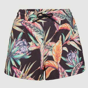 Shorts de plage pour femmes en coton imprimé de logo personnalisé de haute qualité Shorts pour femmes en sublimation prix de gros - Product Image 1