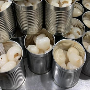 ขายดีที่สุดลิ้นจี่กระป๋องสําหรับทําชาลิ้นจี่ผลไม้เขตร้อนกระป๋องลิ้นจี่กระป๋องเพื่อการส่งออก - Product Image 1