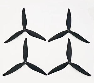 Hélice de Dron de Fibra de Vidrio y Nylon de Alta Calidad, de 3 Aspas, Negra, para Drones FPV de 5/7 Pulgadas - Product Image 2