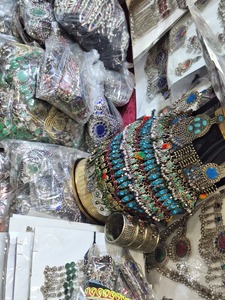 Meilleur prix, ensemble de bijoux afghans légers et robustes, collier vintage, boucles d'oreilles, forme personnalisée pour femmes, filles, Offre Spéciale pour mariage - Product Image 4