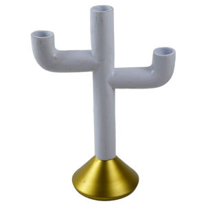 Bougeoir décoratif pour la maison, design en métal, décoration de table pour mariage, bougeoir à thème moderne - Product Image 1