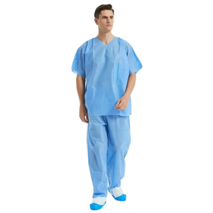 Couleur personnalisée non tissé uniforme Scrub Suit demi-manches Scrub Suit - Product Image 5