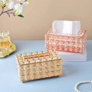 Spring Napkin Box with Creative Detailing Wood & Metal Material Handmade Durable Design for Home Hotel & Restaurant Use - Product Image 3