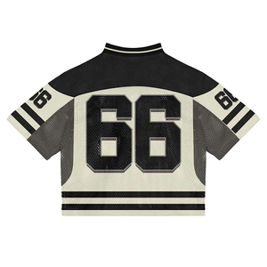 Maillot de sport personnalisé Hasham Sublimation, à séchage rapide, en maille, pour baseball et football, imprimé, surdimensionné, ample, pour l'entraînement, pour hommes - Product Image 6