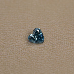 2.00 CT coeur coupe lâche laboratoire cultivé CVD bleu fantaisie diamant exquis bijoux avec laboratoire créé pierre - Product Image 2