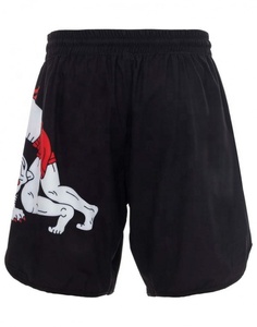 Pantalones cortos de poliéster MMA unisex para artes marciales, diseño personalizado con logotipo de sublimación, servicio OEM para boxeo, Muay Thai, uso en el gimnasio - Product Image 2