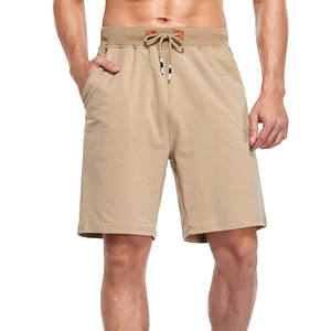 Stylish <b>Elastic</b> <b>Waistband</b> Designed for Comfortable and Breathable <b>Men's</b> Casual <b>Shorts</b> 100% Cotton <b>Men</b> <b>Shorts</b> - Product Image 1