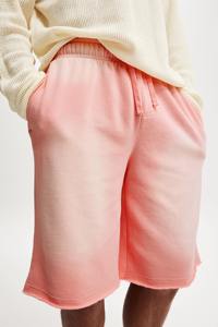 Short personnalisé poids lourd grande taille pour hommes Short délavé au soleil Street wear Jogging Vintage Distressed Acid Washed Man jogger - Product Image 4